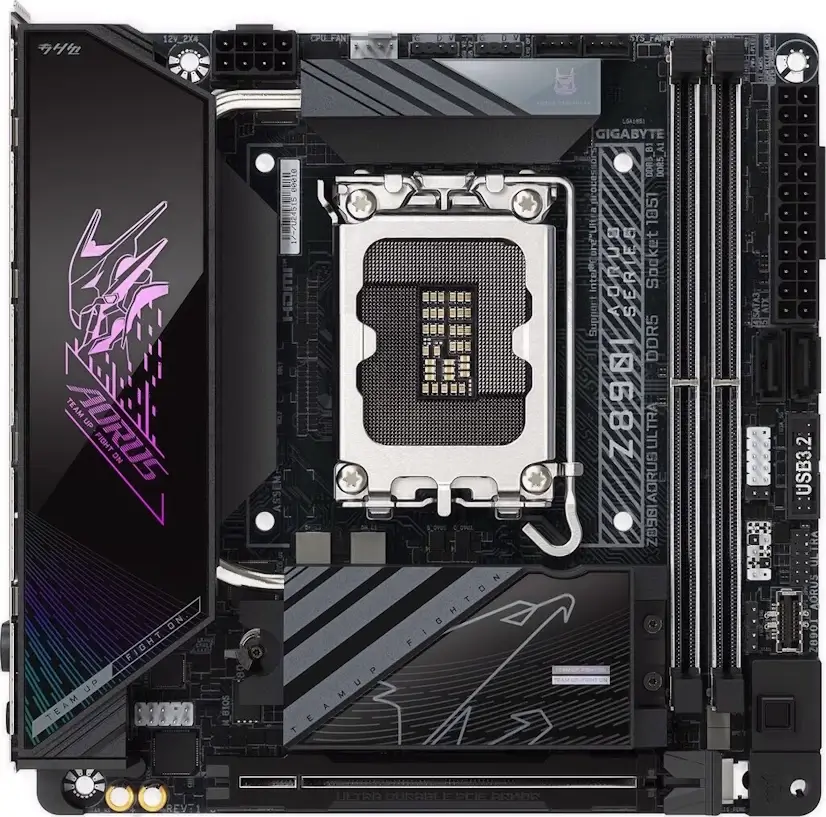 Montaje Placa Base GIGABYTE Z890I AORUS ULTRA Gaming PC Ajalvir Montaje Placa Base GIGABYTE Z890I AORUS ULTRA Gaming PC Ajalvir